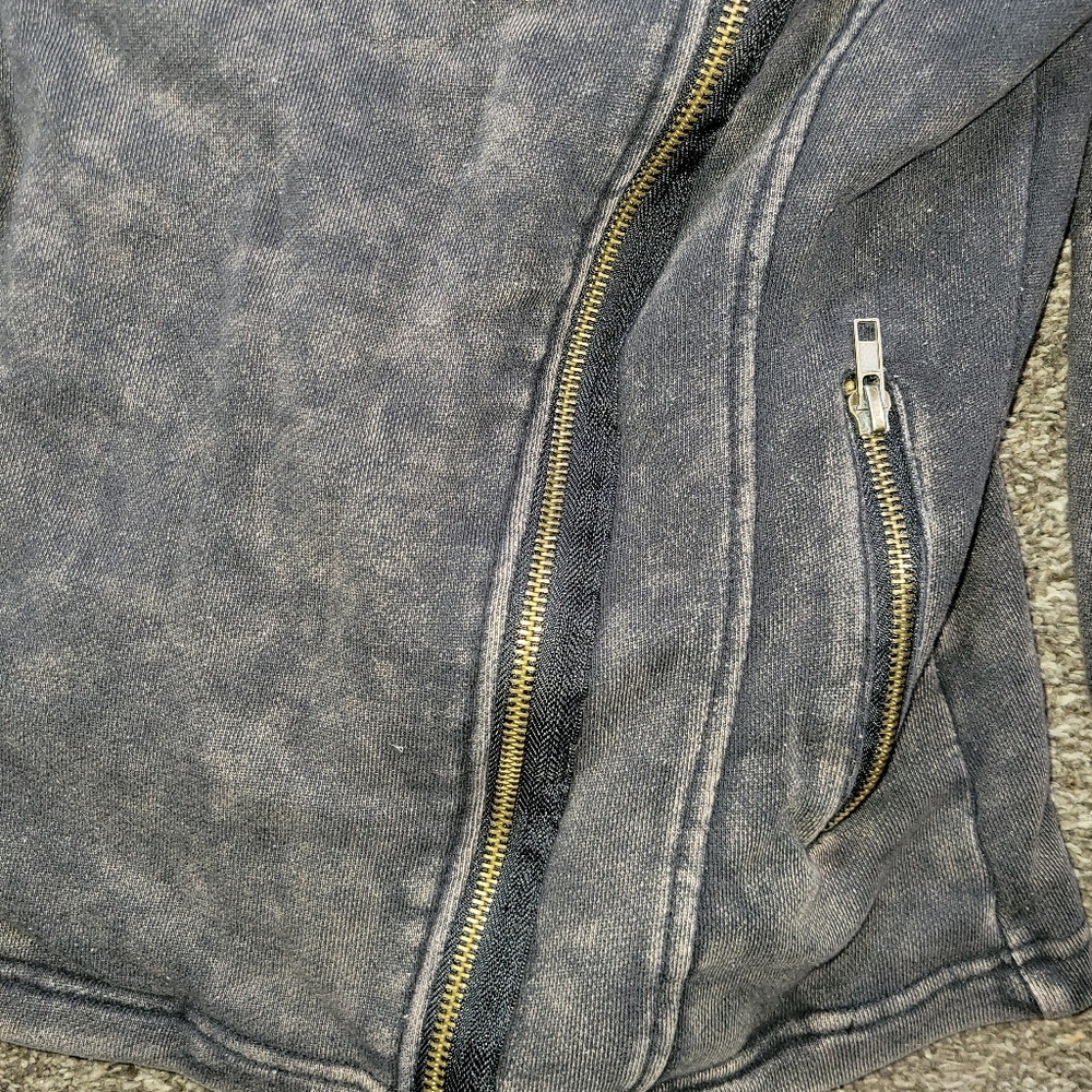Delias Brown Zipper Jacket Size Medium Woman's - Picture 3 of 9